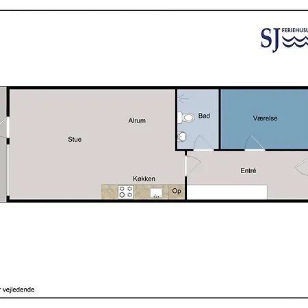 아파트 Flot Til 4 Personer Sj3224 헨느스트랜드